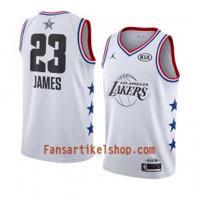 Los Angeles Lakers Trikot LeBron James 23 2019 All-Star Jordan Brand Weiß Swingman - Herren